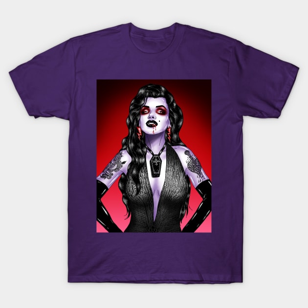 Gothic Marilyn T-Shirt by VeronicaLux